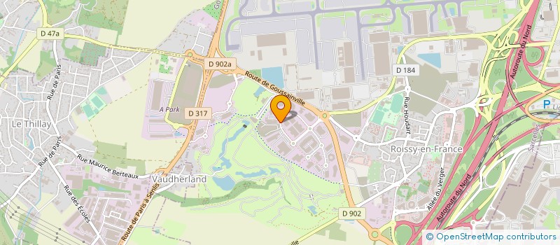 localisation de l'entreprise SCI SAINT GRAAL  ROISSY-EN-FRANCE