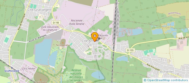 localisation de l'entreprise SCI  SAINT GREGOIRE  RICHWILLER