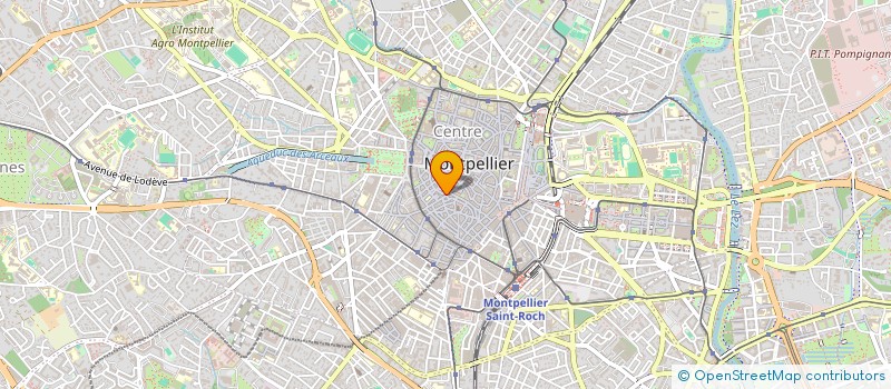localisation de l'entreprise SCI SAINT GUILHEM à MONTPELLIER