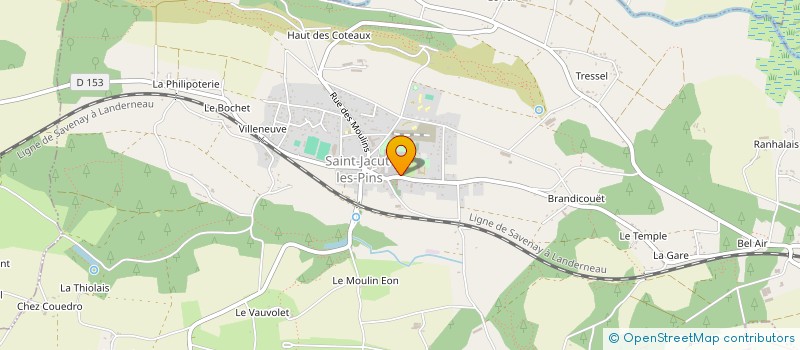 localisation de l'entreprise SCI SAINT HELIER  SAINT-JACUT-LES-PINS