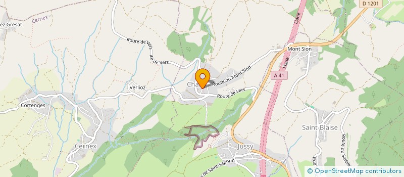 localisation de l'entreprise SCI SAINT HELME  CERNEX