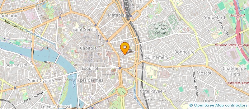 localisation de l'entreprise SCI SAINT HENRI à TOULOUSE