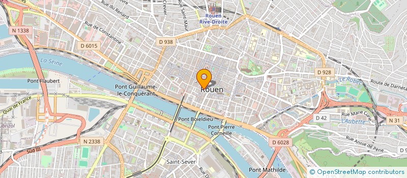 localisation de l'entreprise SCI SAINT HERBLAND  ROUEN