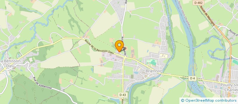 localisation de l'entreprise SCI SAINT HILAIRE  CHASSIGNY-SOUS-DUN