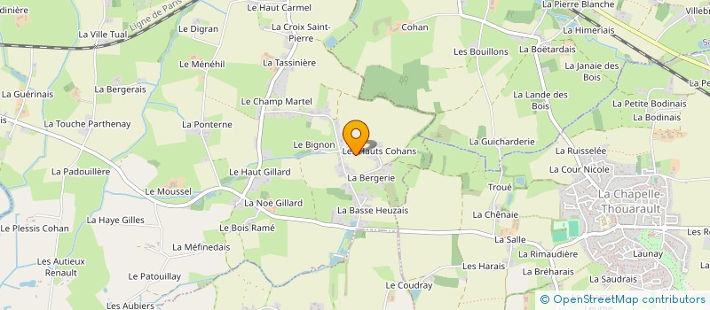 localisation de l'entreprise SCI SAINT HILAIRE  BRETEIL