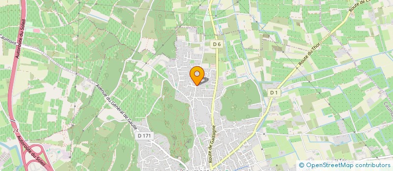 localisation de l'entreprise SCI SAINT HIPPOLYTE DU FORT  CAUMONT-SUR-DURANCE