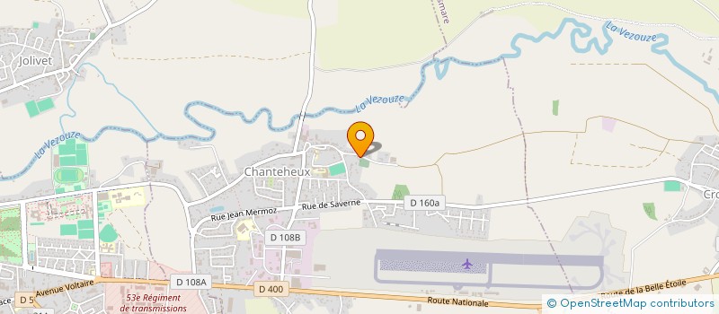 localisation de l'entreprise SCI SAINT HUBERT 2  CHANTEHEUX