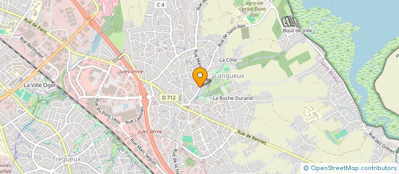 localisation de l'entreprise SCI SAINT ILAN  LANGUEUX