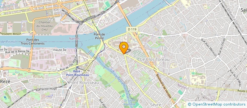 localisation de l'entreprise SCI SAINT JACQUES à NANTES