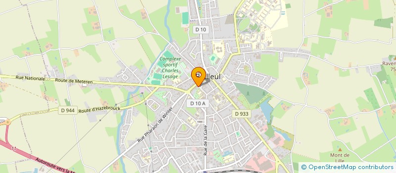 localisation de l'entreprise SCI SAINT JACQUES à BAILLEUL
