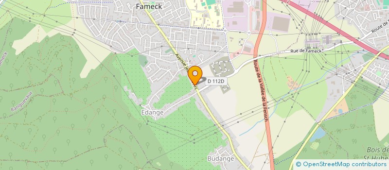 localisation de l'entreprise SCI SAINT JACQUES  FAMECK