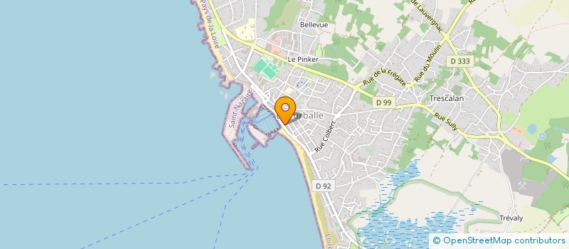 localisation de l'entreprise SCI SAINT JACQUES  LA TURBALLE