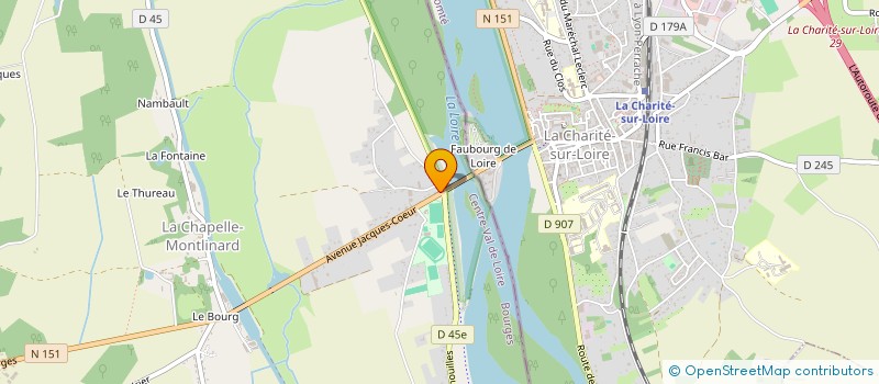 localisation de l'entreprise SCI SAINT JACQUES  LA CHAPELLE-MONTLINARD