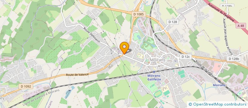 localisation de l'entreprise SCI SAINT JACQUES  MOIRANS