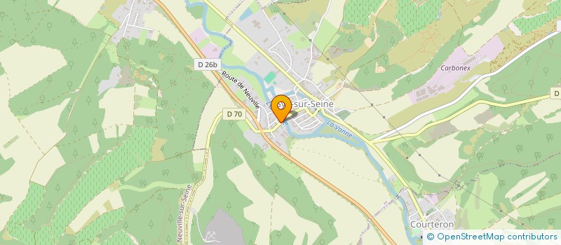 localisation de l'entreprise SCI SAINT JACQUES  GYE-SUR-SEINE