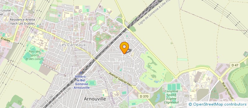 localisation de l'entreprise SCI SAINT JACQUES  LE THILLAY