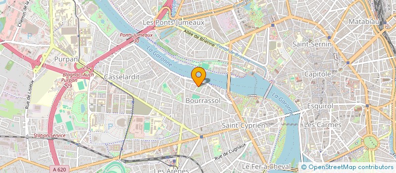 localisation de l'entreprise SCI SAINT-JEAN à TOULOUSE