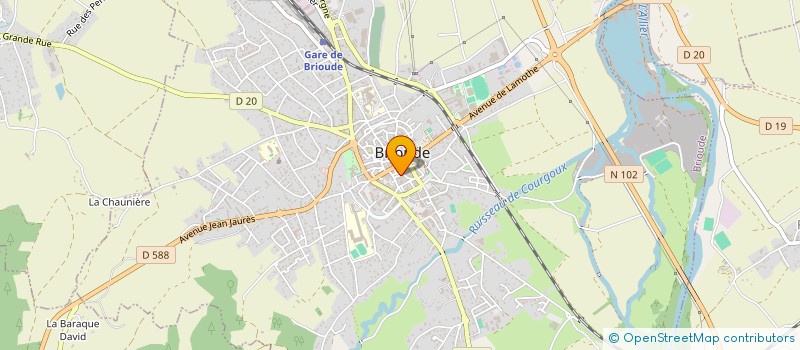 localisation de l'entreprise SCI SAINT JEAN à BRIOUDE