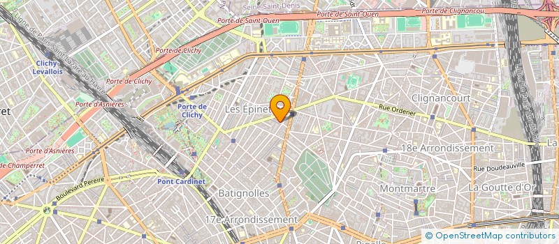 localisation de l'entreprise SCI SAINT JEAN à PARIS