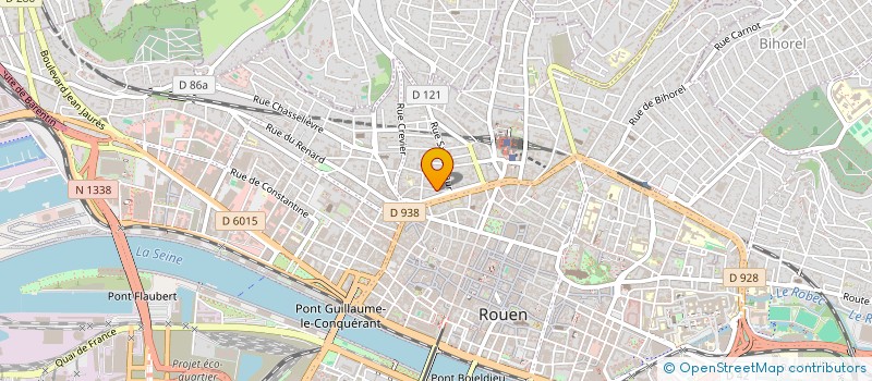 localisation de l'entreprise SCI SAINT JEAN  ROUEN