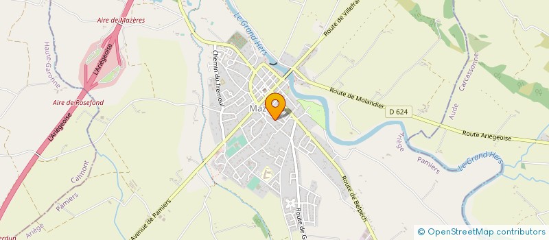 localisation de l'entreprise SCI SAINT JEAN à MAZERES