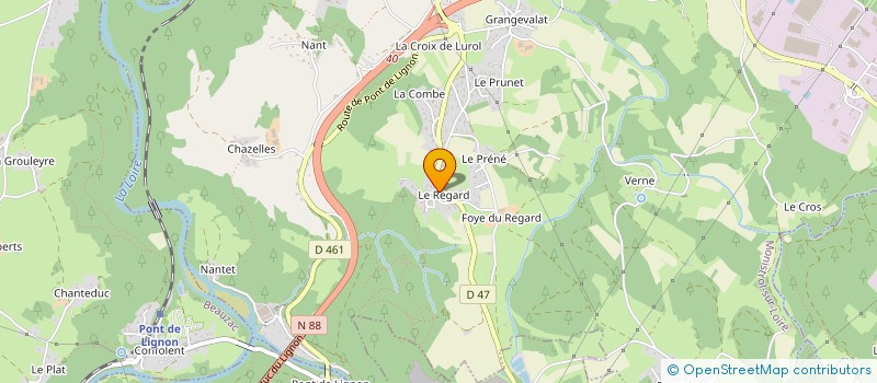 localisation de l'entreprise SCI SAINT JEAN  MONISTROL-SUR-LOIRE