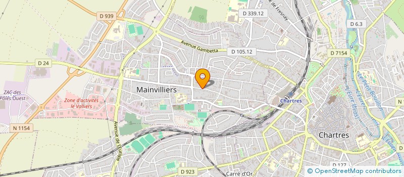 localisation de l'entreprise SCI SAINT JEAN à MAINVILLIERS