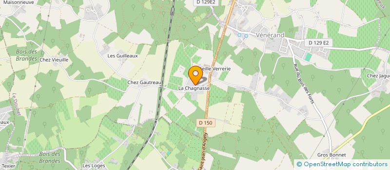 localisation de l'entreprise SCI SAINT JEAN  LE DOUHET