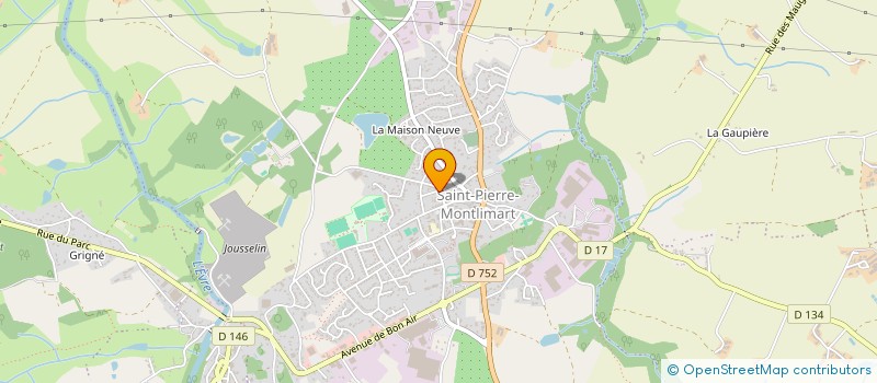 localisation de l'entreprise SCI SAINT JEAN  BEAUPREAU-EN-MAUGES