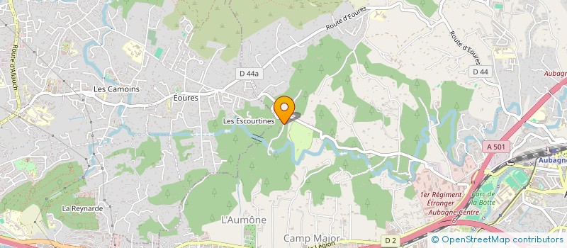 localisation de l'entreprise SCI SAINT JEAN à AUBAGNE
