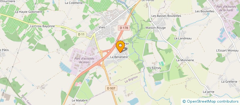 localisation de l'entreprise SCI SAINT JEAN  SAINT-AIGNAN-GRANDLIEU