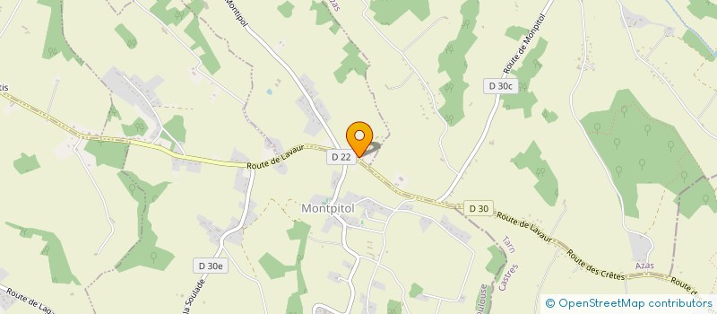 localisation de l'entreprise SCI SAINT JEAN à SAINT-JEAN-LHERM