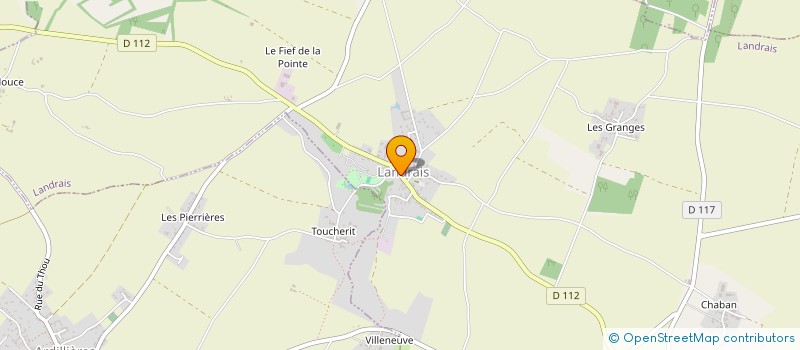 localisation de l'entreprise SCI SAINT JEAN  LANDRAIS