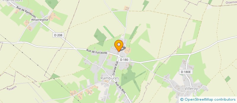 localisation de l'entreprise SCI SAINT JEAN  RAMBURES