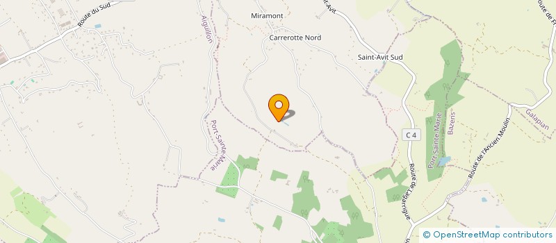 localisation de l'entreprise SCI SAINT JEAN  LAGARRIGUE