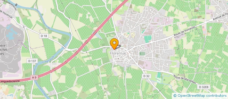 localisation de l'entreprise SCI SAINT-JEAN  FLORENSAC