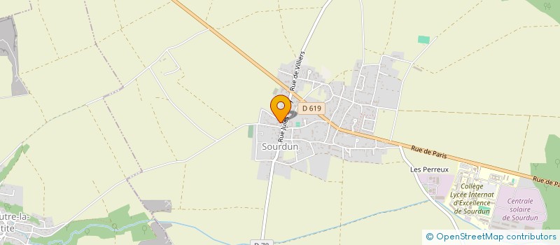 localisation de l'entreprise SCI SAINT JEAN  SOURDUN