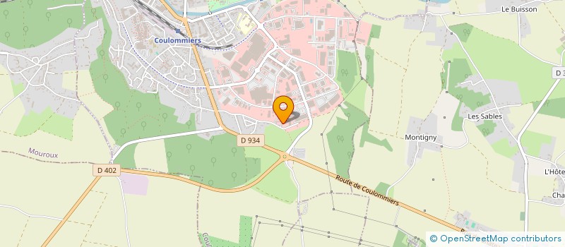 localisation de l'entreprise SCI SAINT JEAN à COULOMMIERS