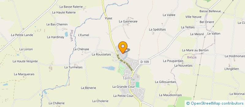 localisation de l'entreprise SCI SAINT JEAN  TAILLIS