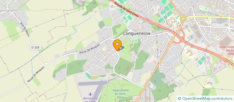 localisation de l'entreprise SCI SAINT JEAN  LONGUENESSE