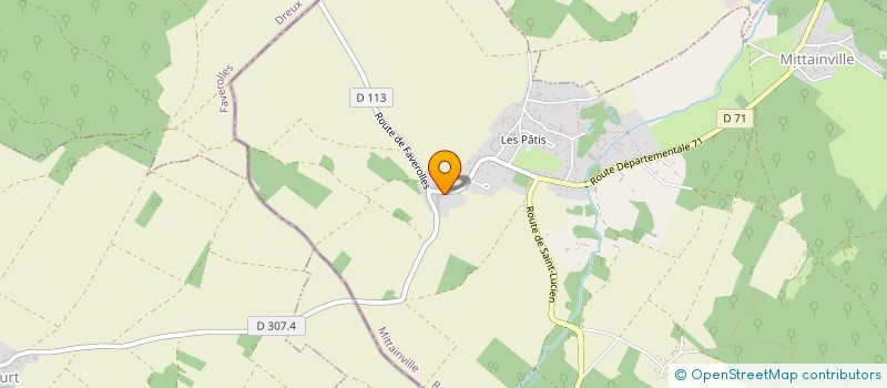 localisation de l'entreprise SCI SAINT JEAN  MITTAINVILLE