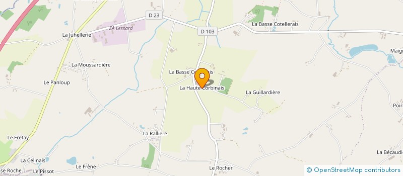 localisation de l'entreprise SCI SAINT JEAN DE TERRE SAINTE  RIVES-DU-COUESNON