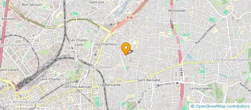 localisation de l'entreprise SCI SAINT JEAN DU DESERT à MARSEILLE