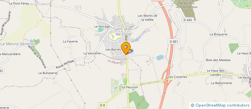 localisation de l'entreprise SCI SAINT JEAN DU DOIGT 2  SAINT-JEAN-DE-DAYE