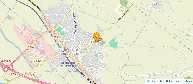 localisation de l'entreprise SCI SAINT JEAN EN LAURAGAIS  VILLEFRANCHE-DE-LAURAGAIS