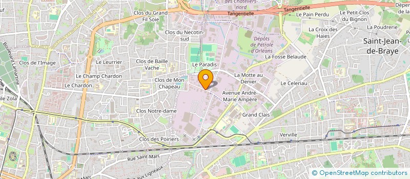 localisation de l'entreprise SCI SAINT JEAN PALISSY à SAINT-JEAN-DE-BRAYE