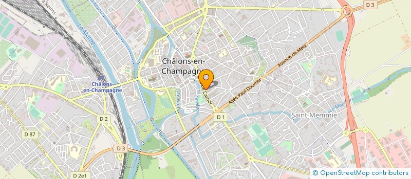 localisation de l'entreprise SCI SAINT JOSEPH  CHALONS-EN-CHAMPAGNE