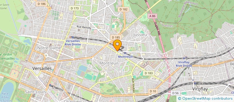 localisation de l'entreprise SCI SAINT JOSEPH  VERSAILLES