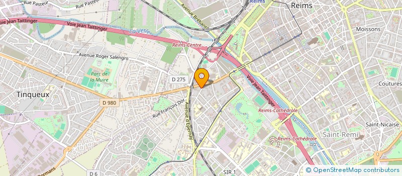 localisation de l'entreprise SCI SAINT JOSEPH  REIMS