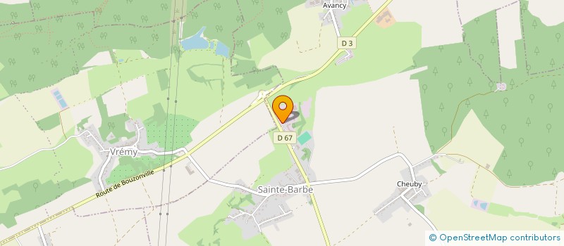 localisation de l'entreprise SCI SAINT JOSEPH  SAINTE-BARBE